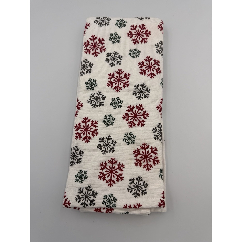 Snowman Kitchen Towel 2 Piece Set  NWOT Big Lots - Picture 2 of 3